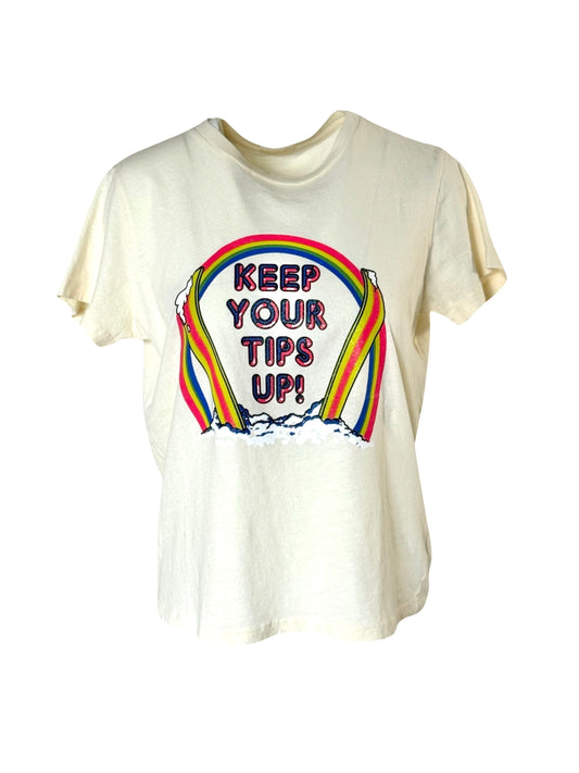 Mother - The Boxy Goodie Goodie - Keep You Tips Up T-Shirt