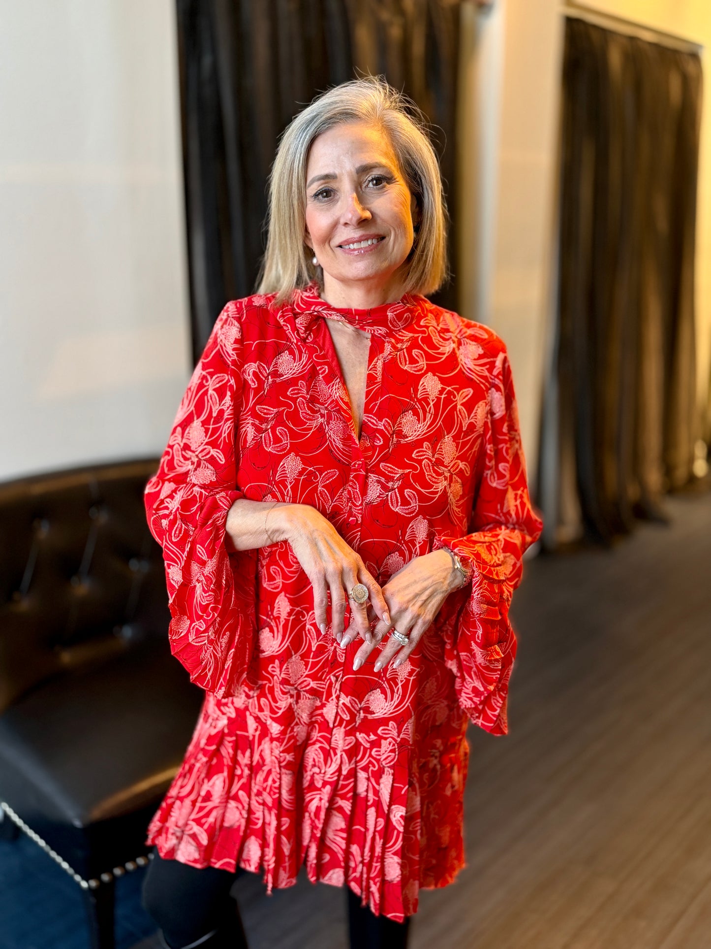 Cinq a Sept Bontanical Floral Alinda Dress