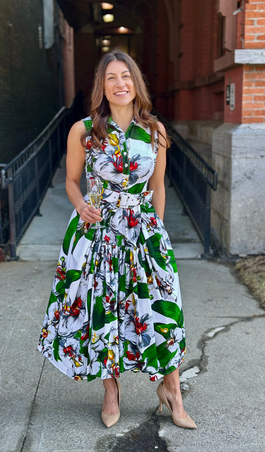 Samantha Sung- Clara Dress - Mode Orchid