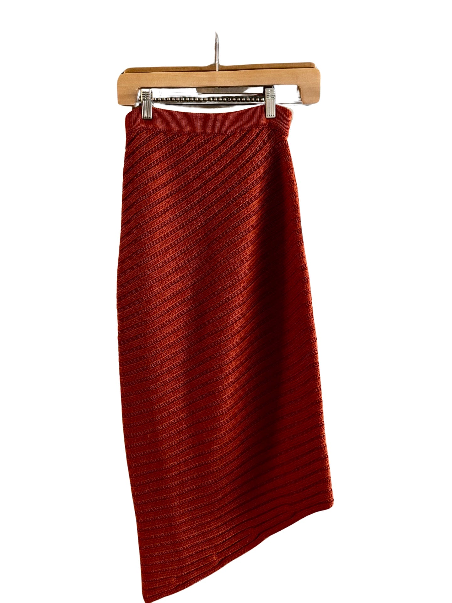 Staud- Cantilever Skirt- Cinnamon
