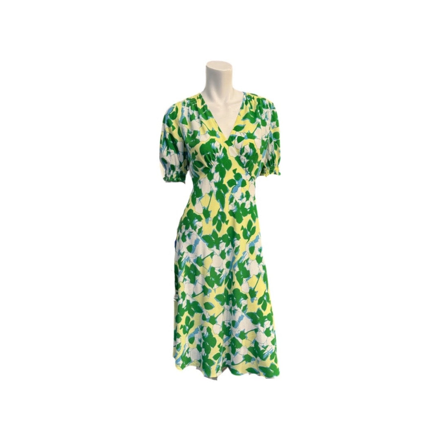 Diane Von Furstenberg- DVF Jemma Dress- Earth Floral Multi