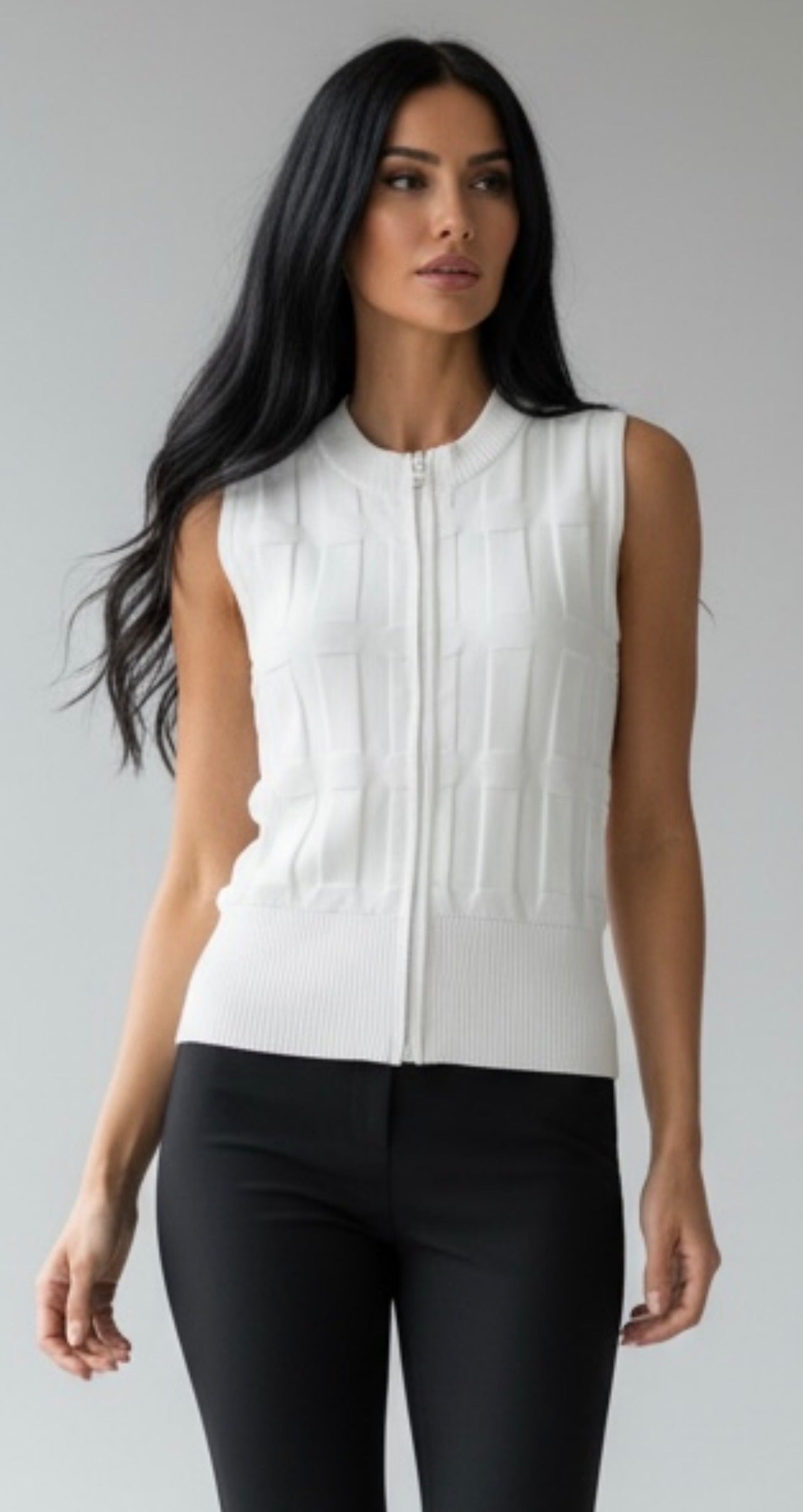 Capsule 121 Sax Sweater Chalk