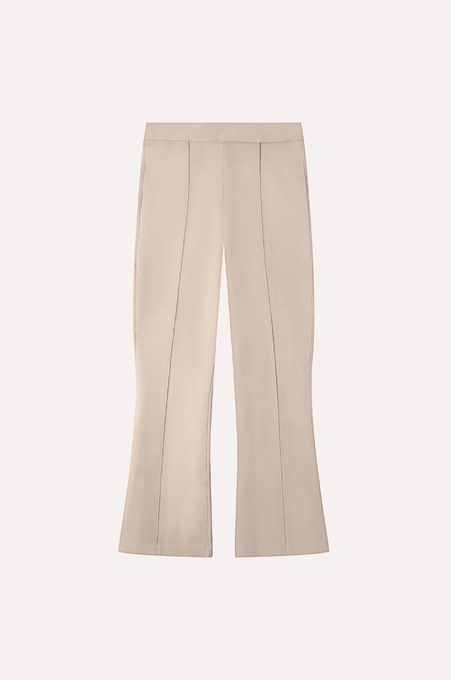 Minnie Rose - Viscose Kick Flare Pant - Brown Sugar