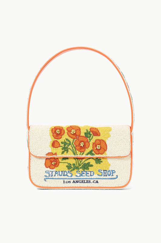 Tommy Beaded Bag California Poppy