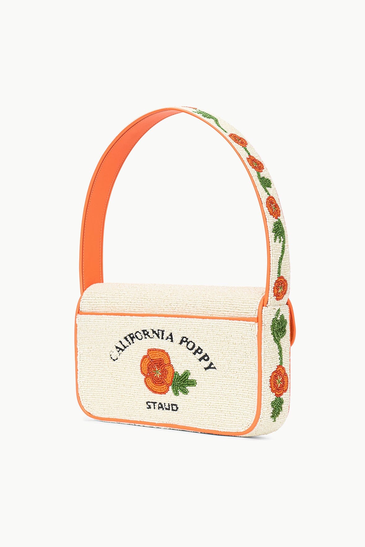 Tommy Beaded Bag California Poppy
