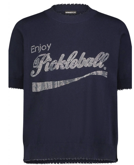 Minnie Rose - Enjoy Pickleball - Navy