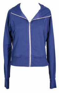 MILA - Zip Up Hoodie - Iris