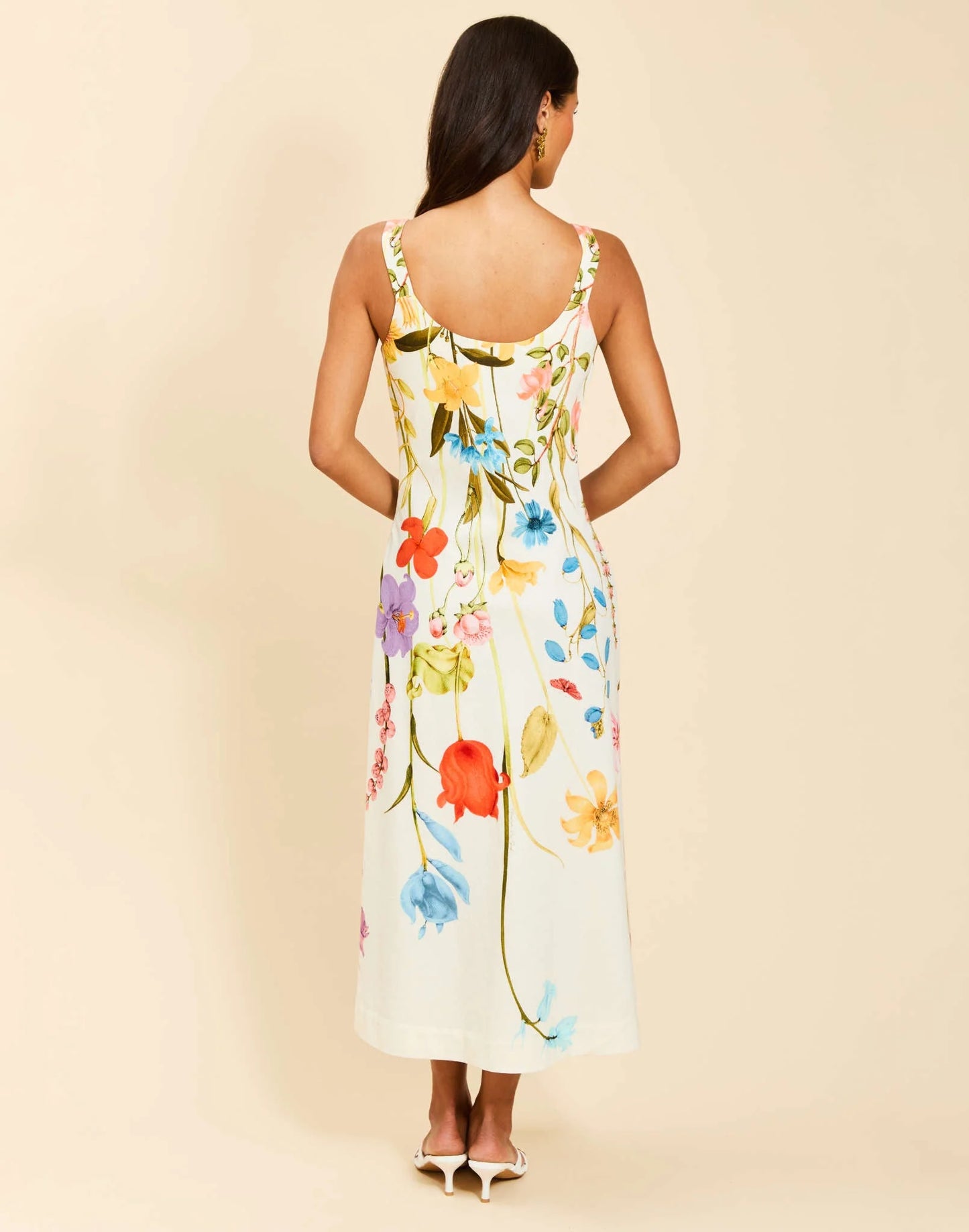 Mestiza - Sugarcane Slip Dress - Garden Muse