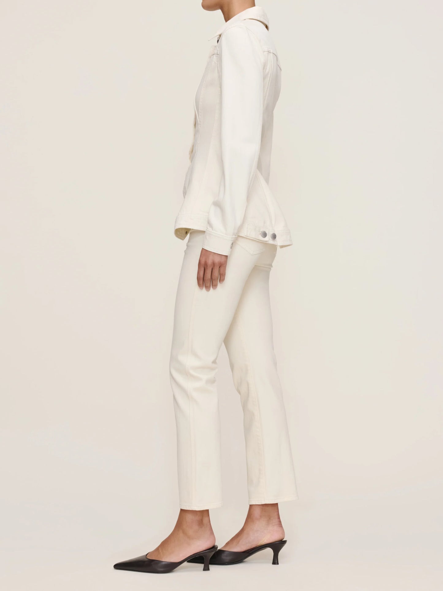 DL1961 - Peplum Jacket - Ecru