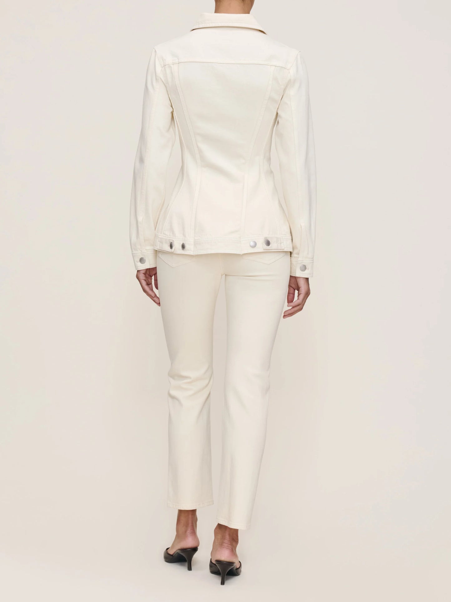 DL1961 - Peplum Jacket - Ecru