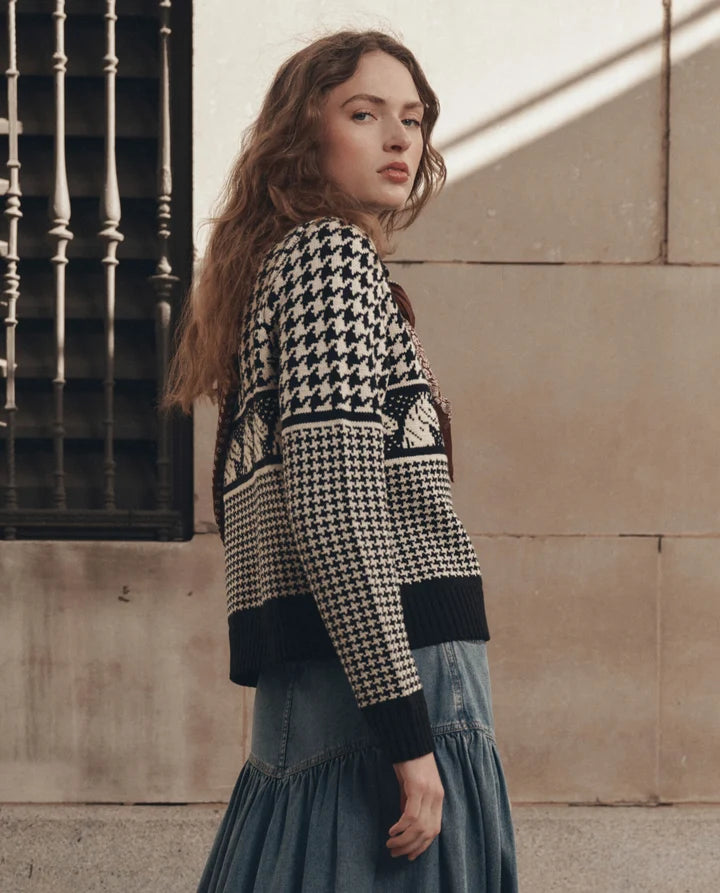 The Great - Pony Cardigan - Black