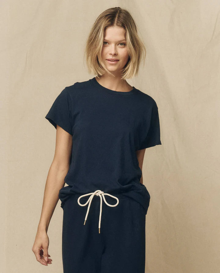 The Great - Slim Tee - Navy
