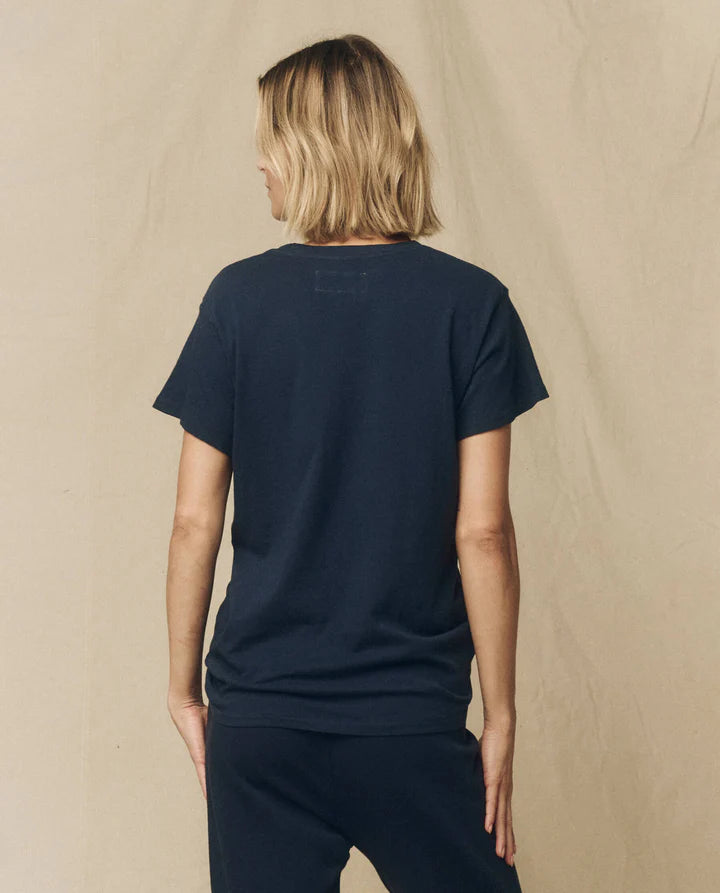 The Great - Slim Tee - Navy