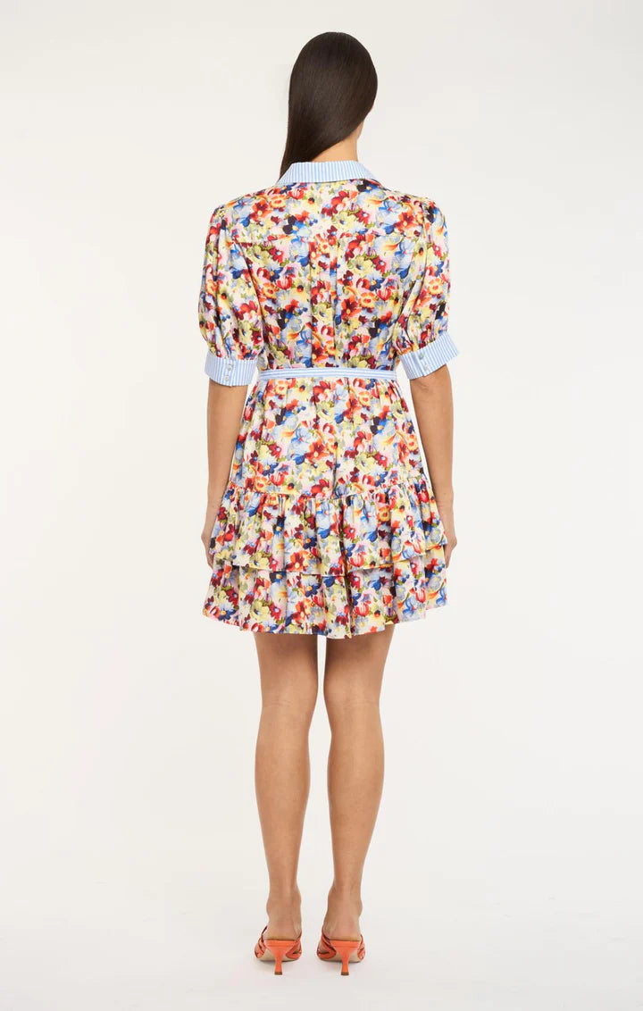 Cinq a Sept - Wildflower Bunch Emry Dress - Gardenia Multi