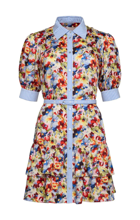Cinq a Sept - Wildflower Bunch Emry Dress - Gardenia Multi