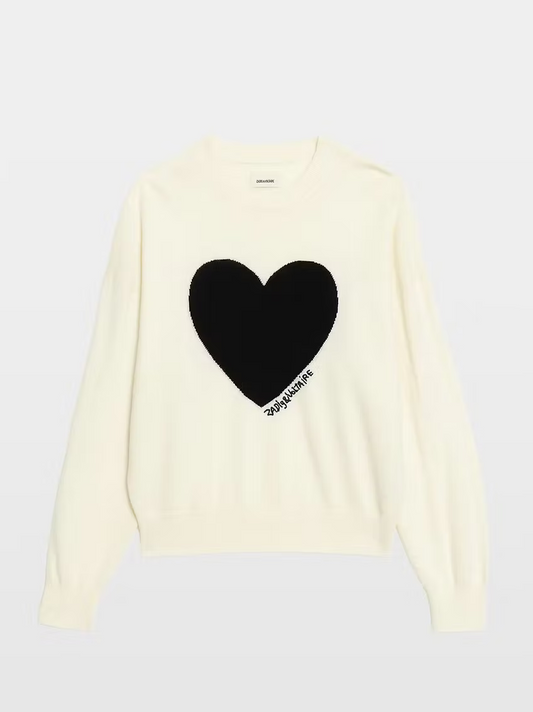 Zadig & Voltaire - SOULO LC HEART - Sweater