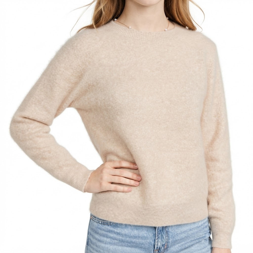 Estheme - Raglan Crew Sweater - Champagne
