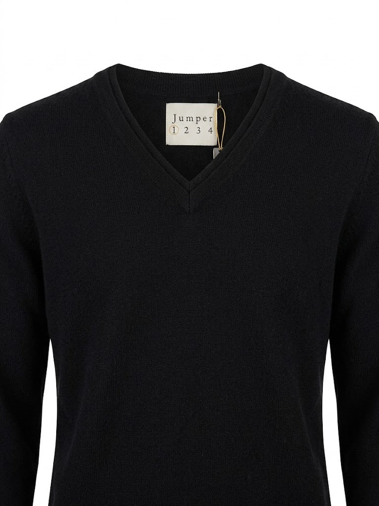 Jumper1234 - Double Neck Vee - Black
