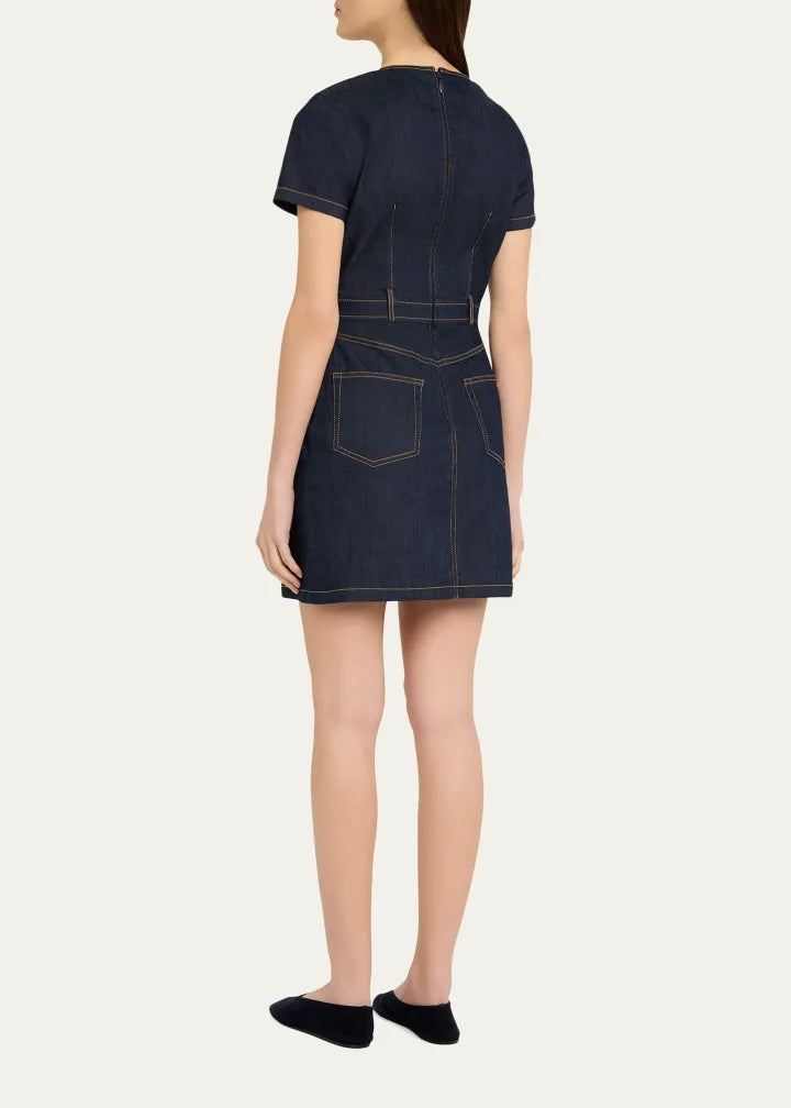 Cinq a Sept Niya Denim Mini Dress