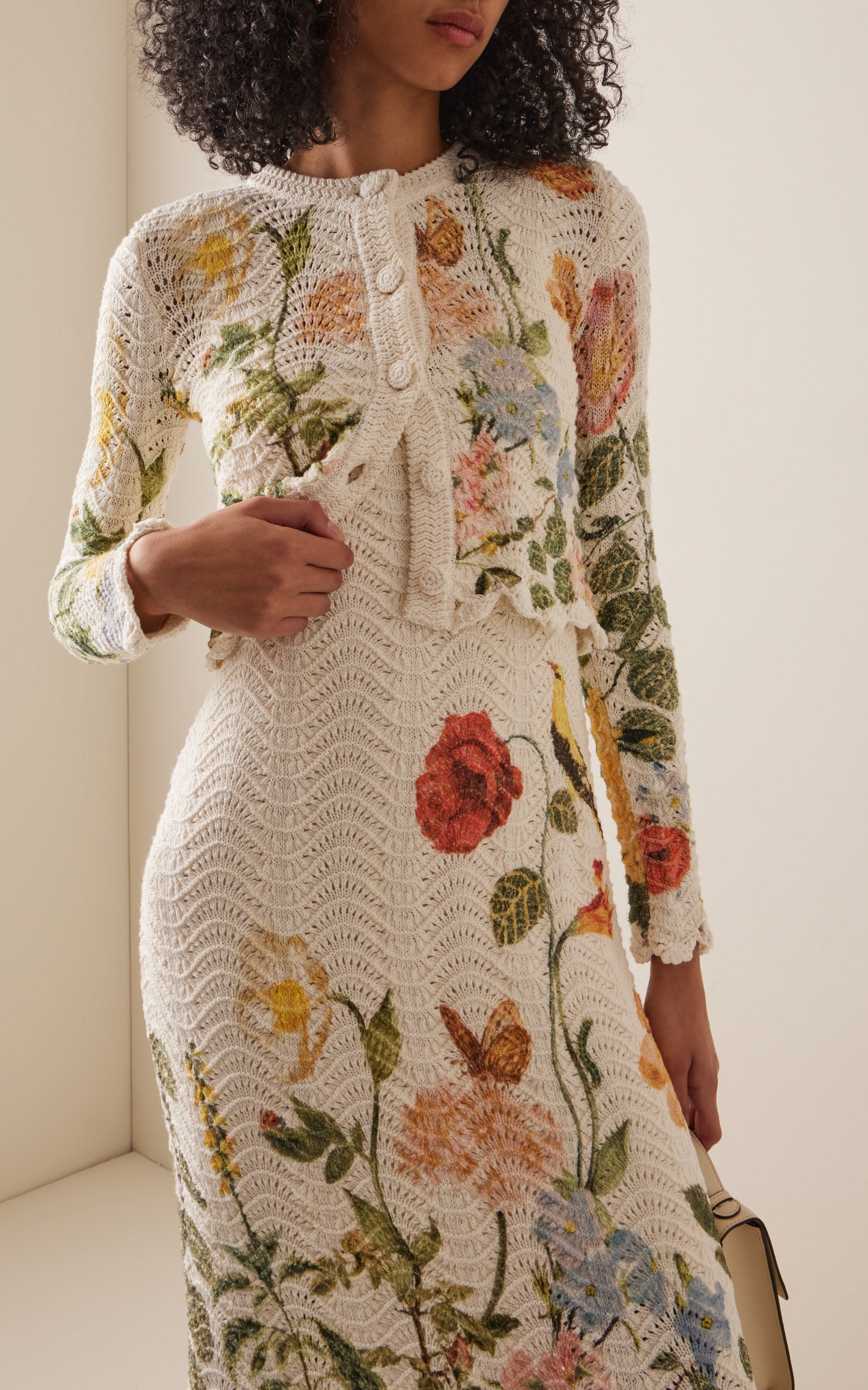 Cara Cara Jolene Cardigan-Nectar Egret