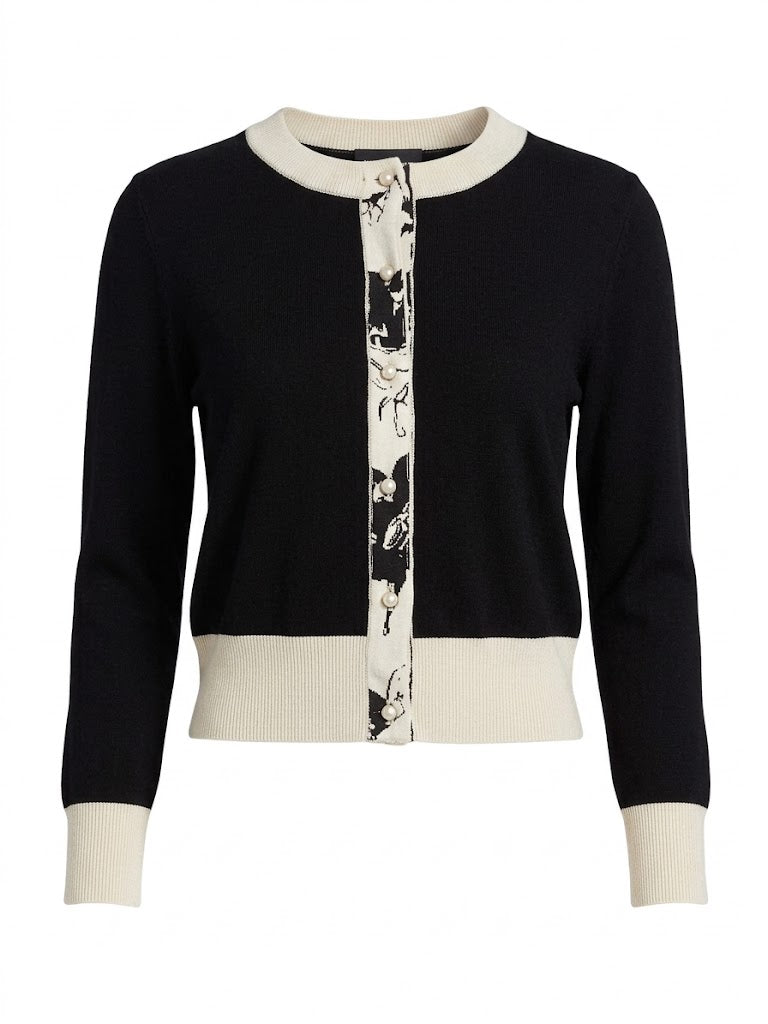 La Prestic Ouiston - Lorient Cardigan - Black