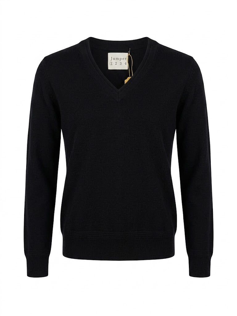Jumper1234 - Double Neck Vee - Black