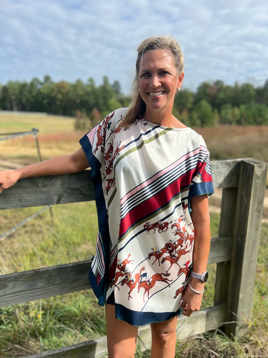 Dawn Bradbury - Kaftan Dress Mini - Perfect Race