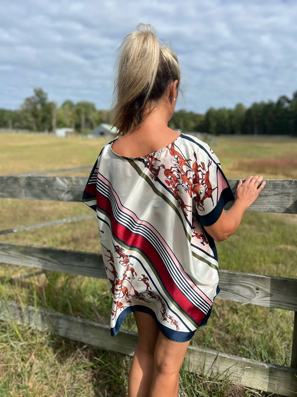 Dawn Bradbury - Kaftan Dress Mini - Perfect Race