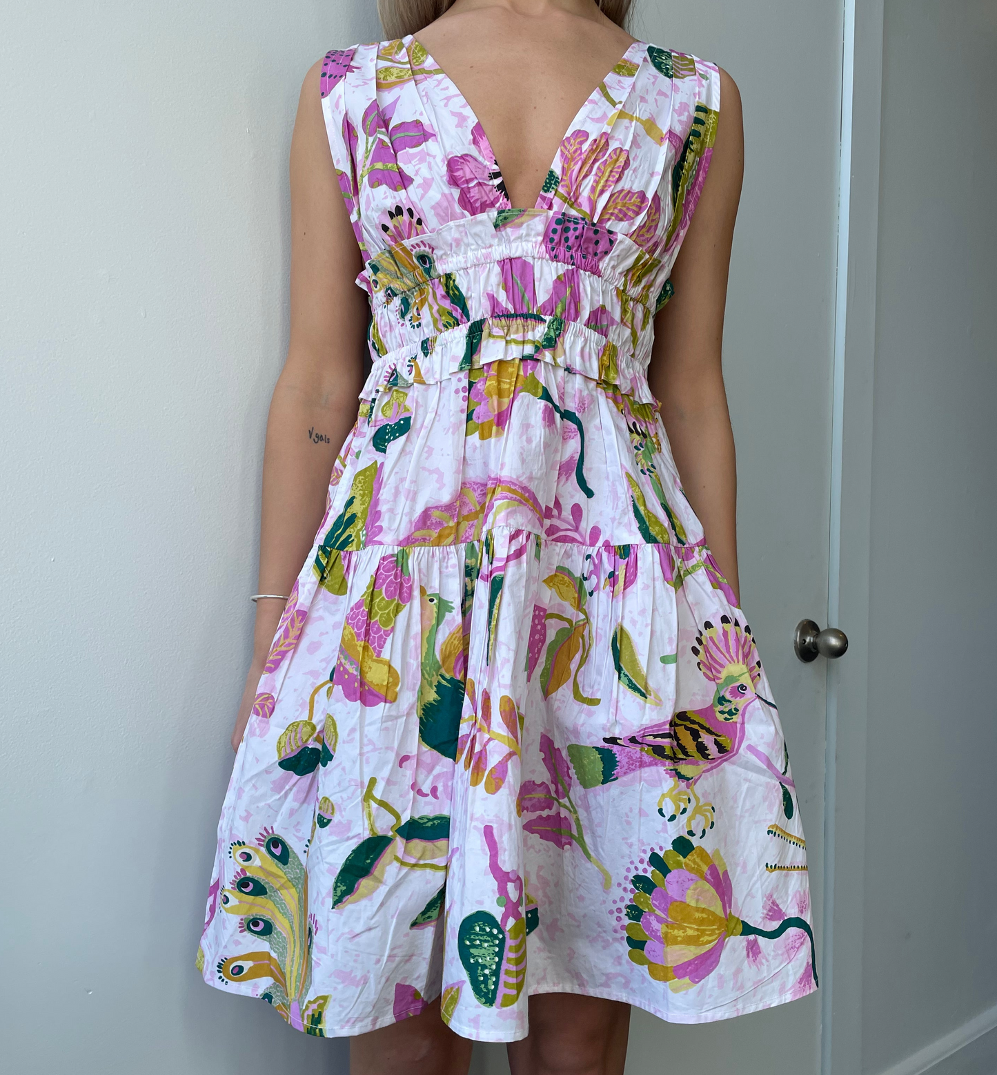 Banjanan- Victoria Dress- Muse Spring - Medium - Last One