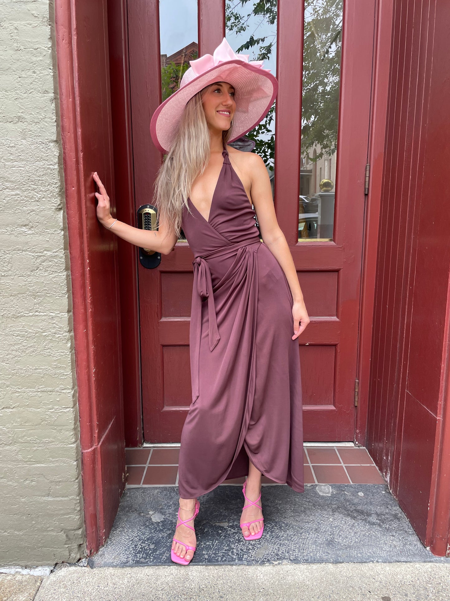 Staud- Reagan Dress- Bark