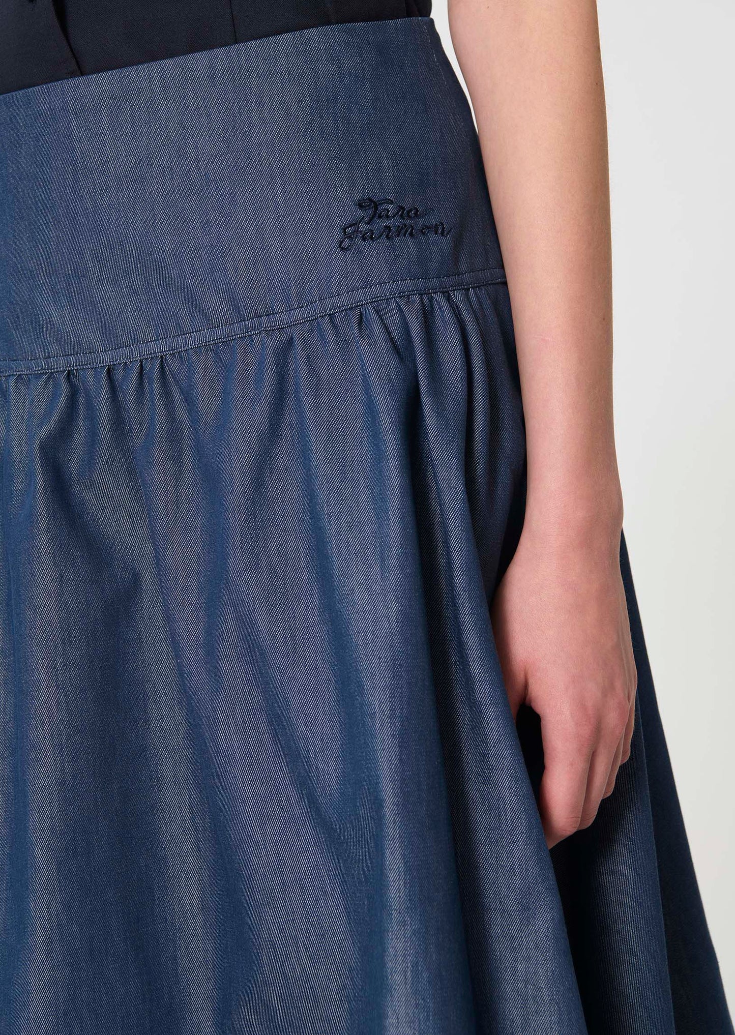 Tara Jarmon Jude Lightweight Denim Skirt