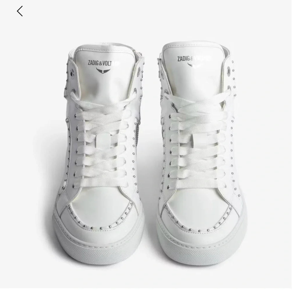 Zadig & Voltaire - Flash Stud Sneaker - White