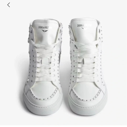 Zadig & Voltaire - Flash Stud Sneaker - White