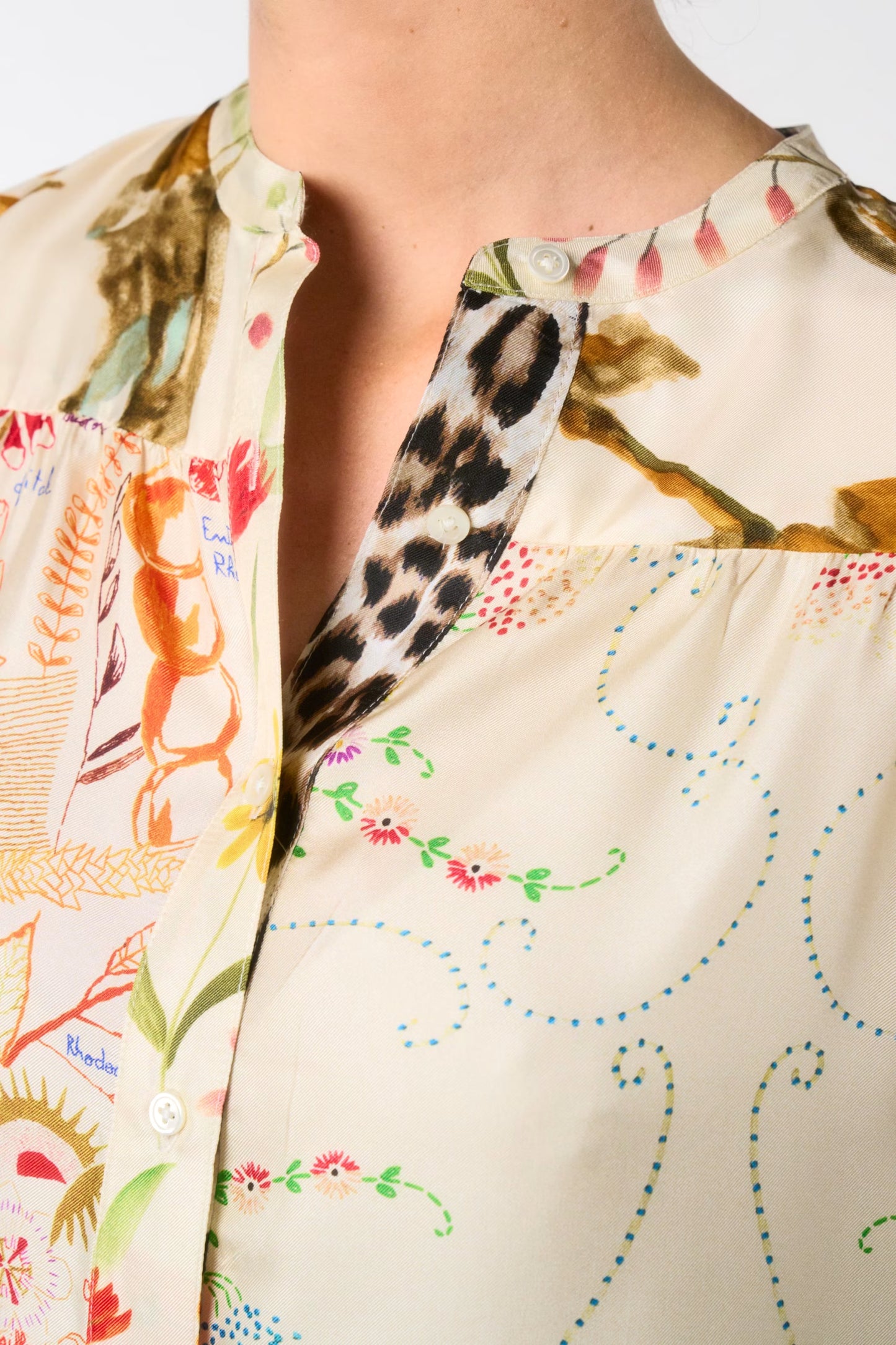La Prestic - Open It Dress - Mix Orange Botanists