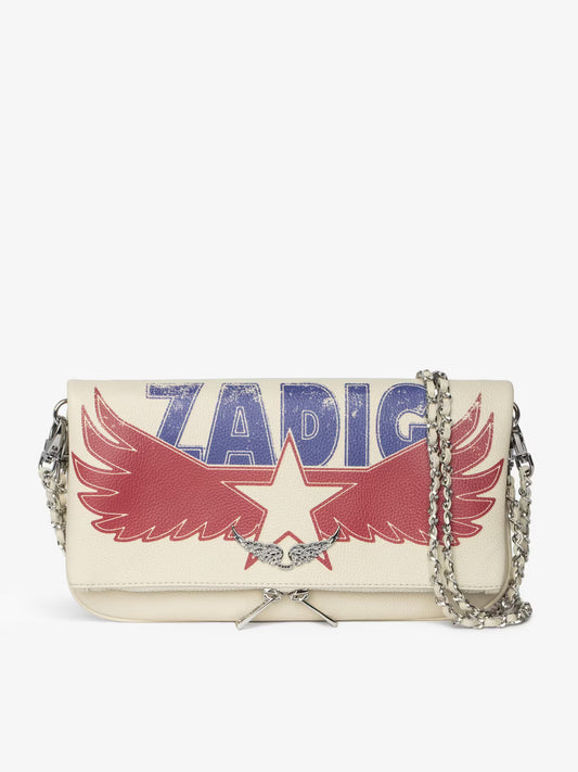 Zadig & Voltaire Rock Clutch in Flash-America Bag