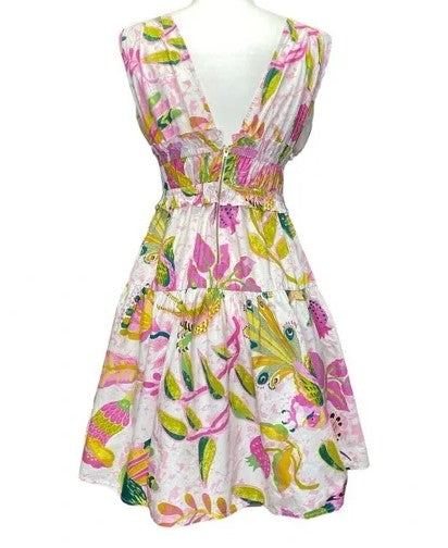 Banjanan- Victoria Dress- Muse Spring - Medium - Last One