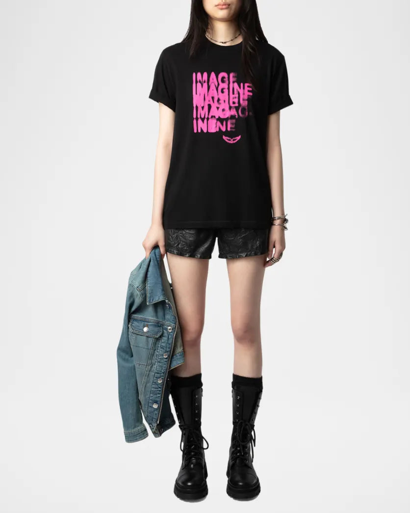 Zadig&Voltaire Edwin Blurry Imagine T-Shirt