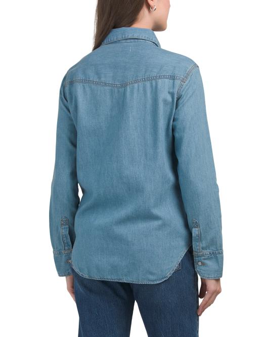 Zadig & Voltaire - Thelma Denim Eco Shirt - Light Blue