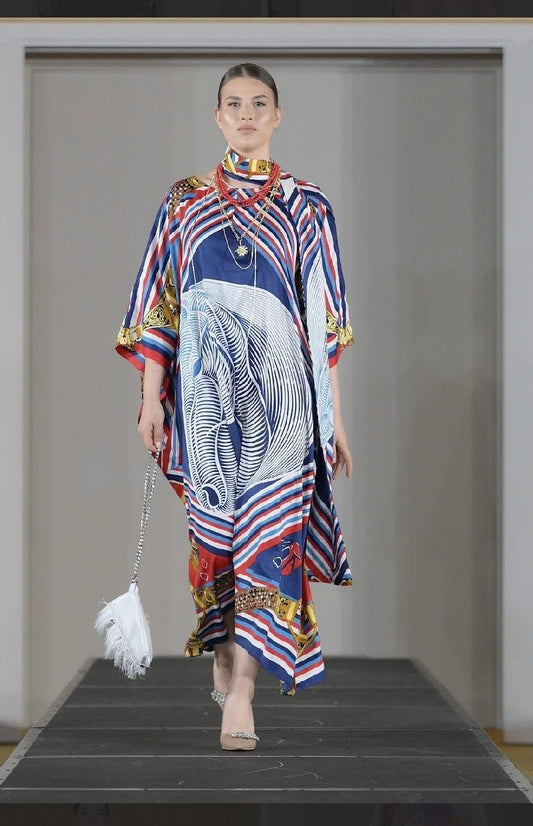 Dawn Bradbury - Kaftan Dress Long - USA Horse