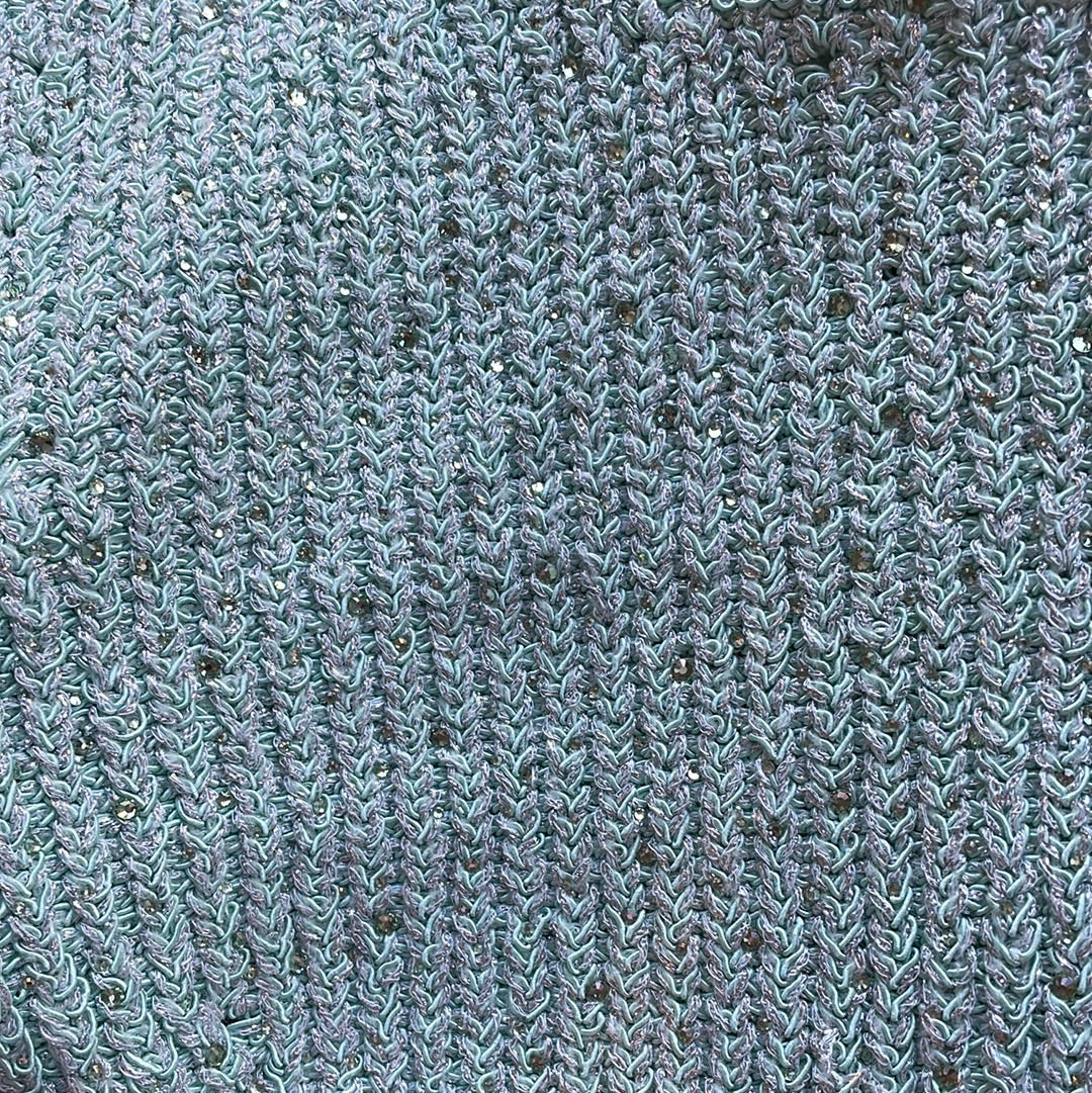 Simkhai- Fonda Crystal Knit- Seafoam