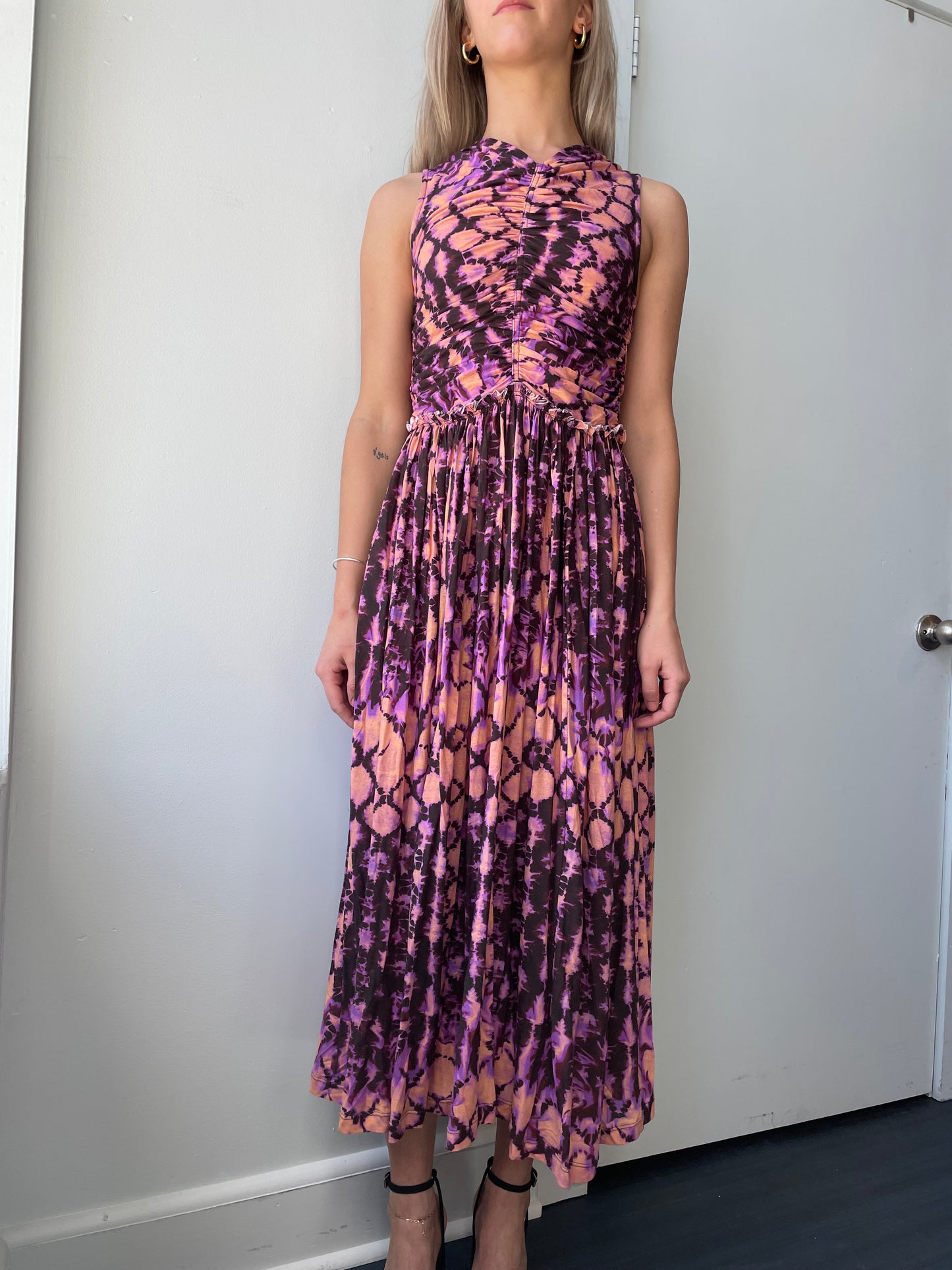 Ulla Johnson Sascha Dress Wisteria Encounter