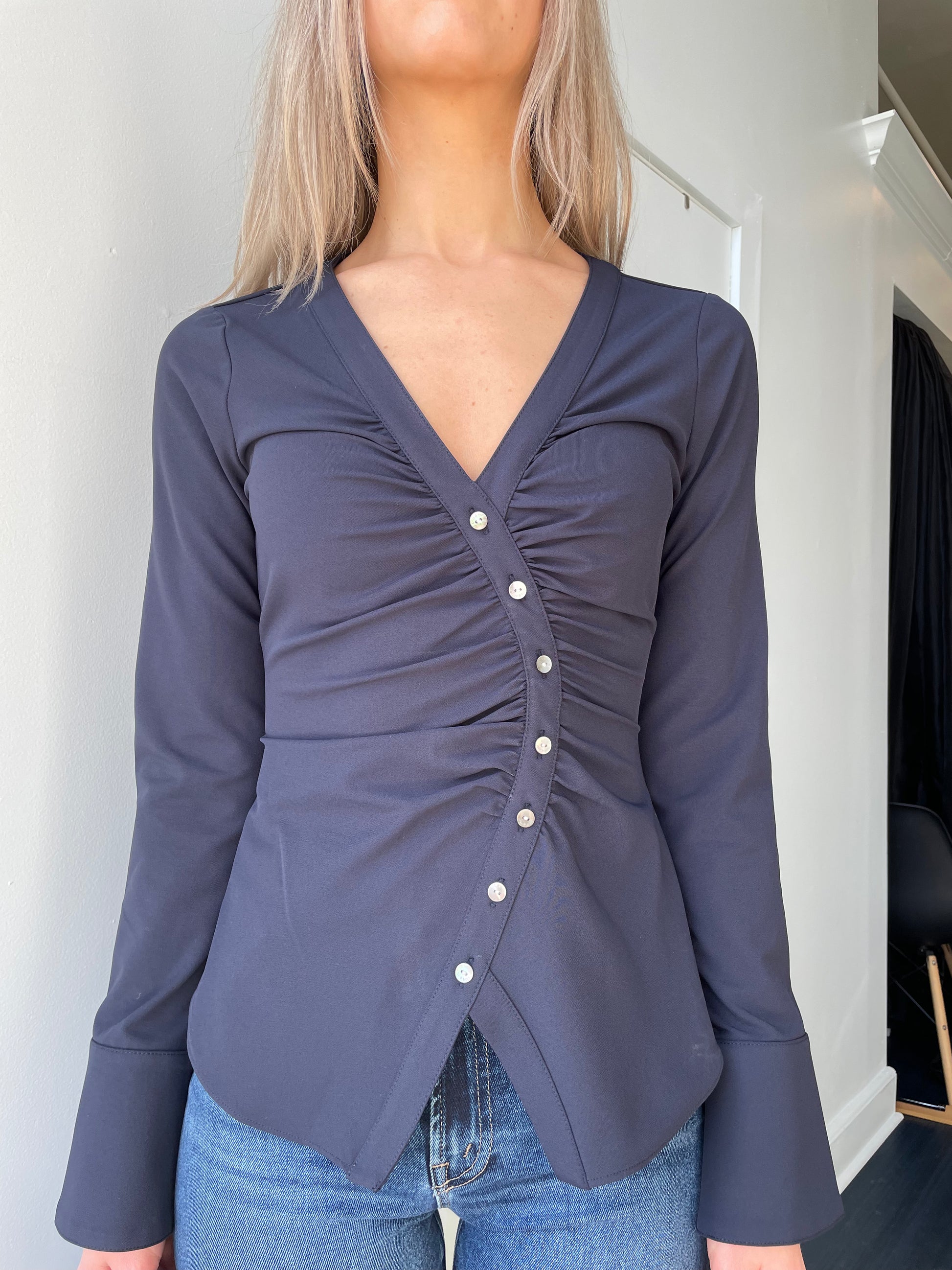 A Top- Navy – Encounter Boutique