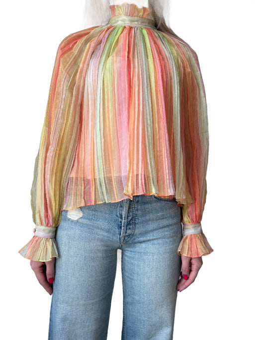 Hunter Bell- Savannah Top- Multi Pastel